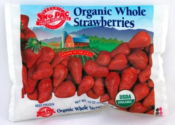 Organic Whole Strawberries